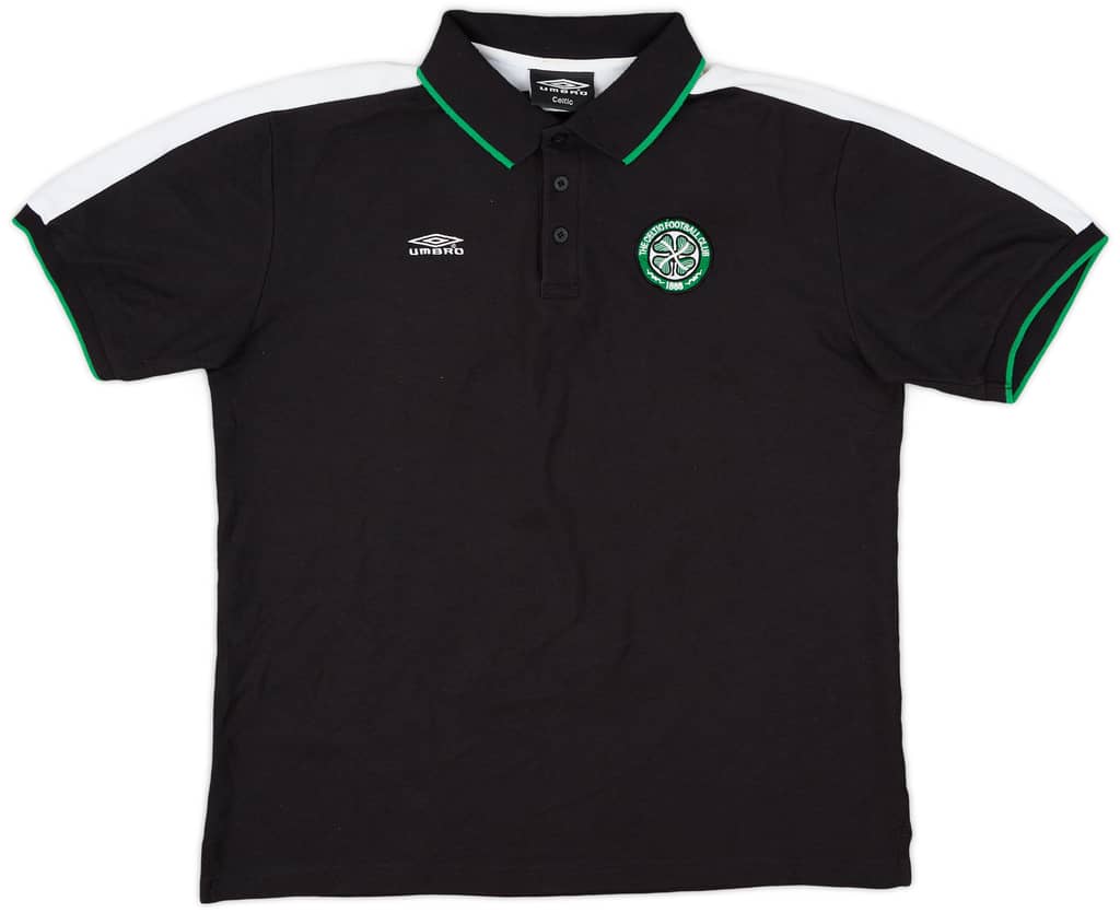 1999-00 Celtic Umbro Polo Shirt - 9/10 - (L)