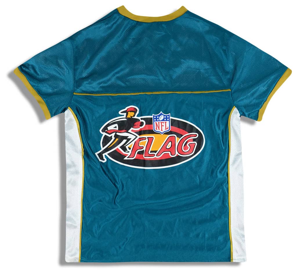 2010s Jacksonville Jaguars NFL Flag Football Reversible Jersey S