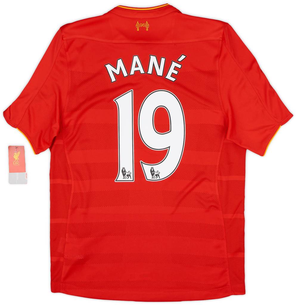 2016-17 Liverpool Home Shirt Mane #19 (S)