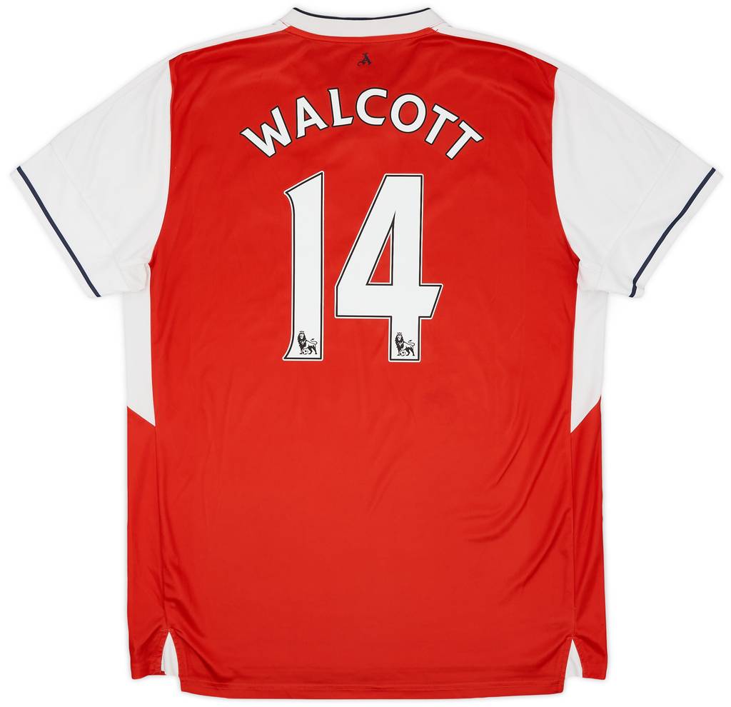 2016-17 Arsenal Home Shirt Walcott #14 - 7/10 - (XL)