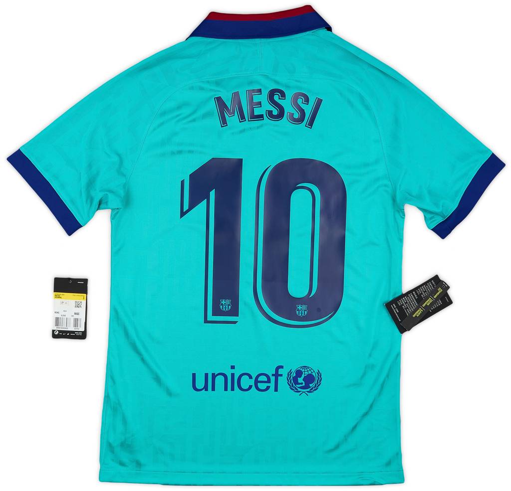 2019-20 Barcelona Third CL Shirt Messi #10 (S)