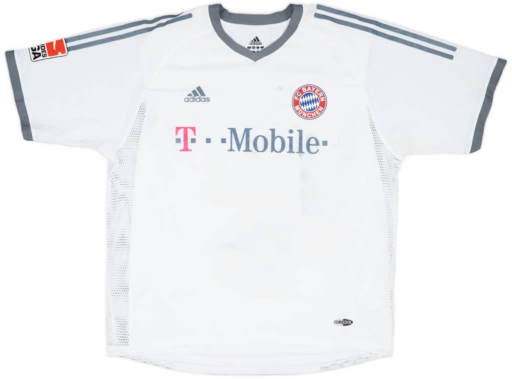 2002-03 Bayern Munich Match Issue Away Shirt #10