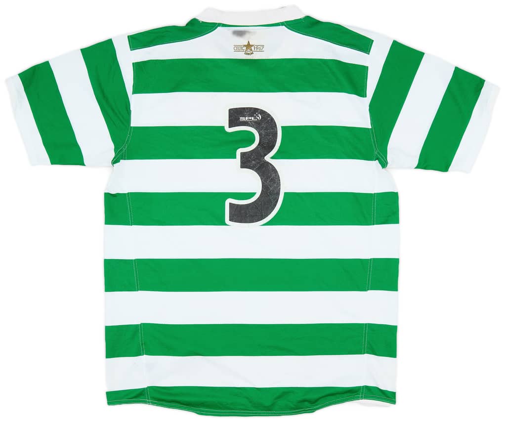 2007-08 Celtic Home Shirt #3 - 4/10 - (L)