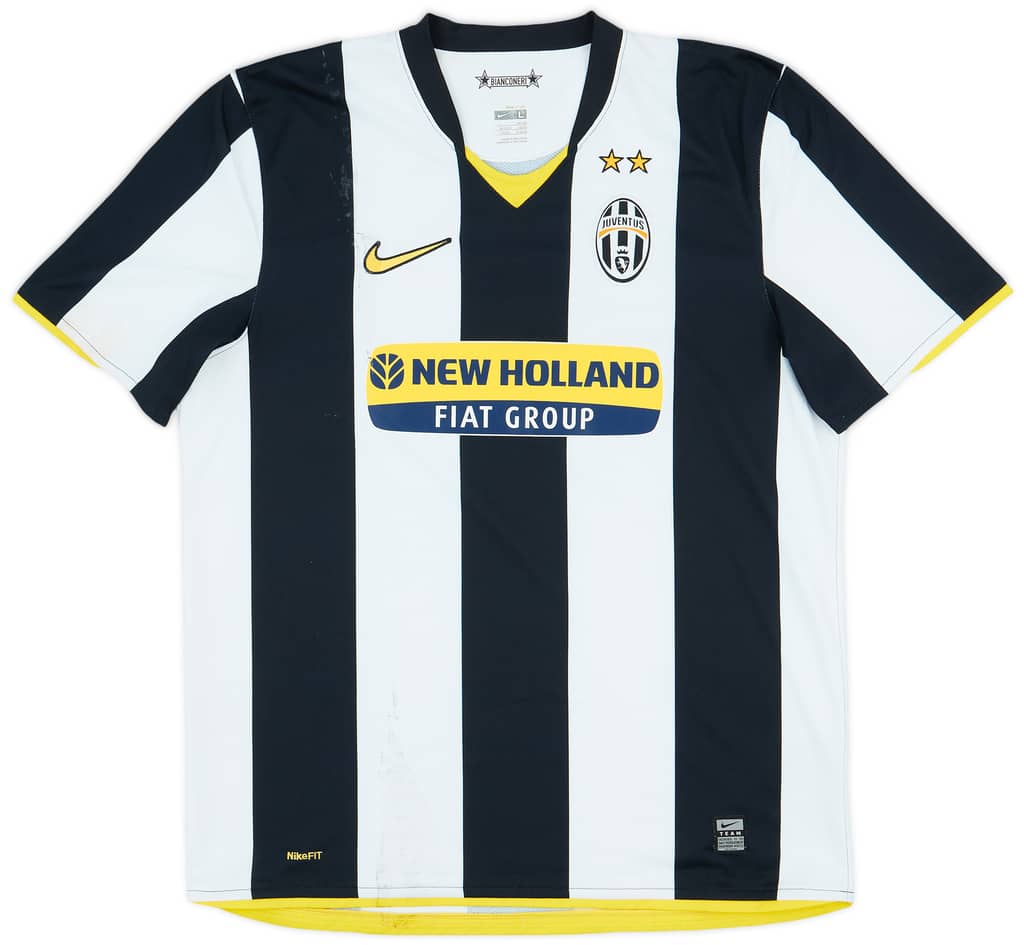2008-09 Juventus Home Shirt Amauri #8 - 4/10 - (L)