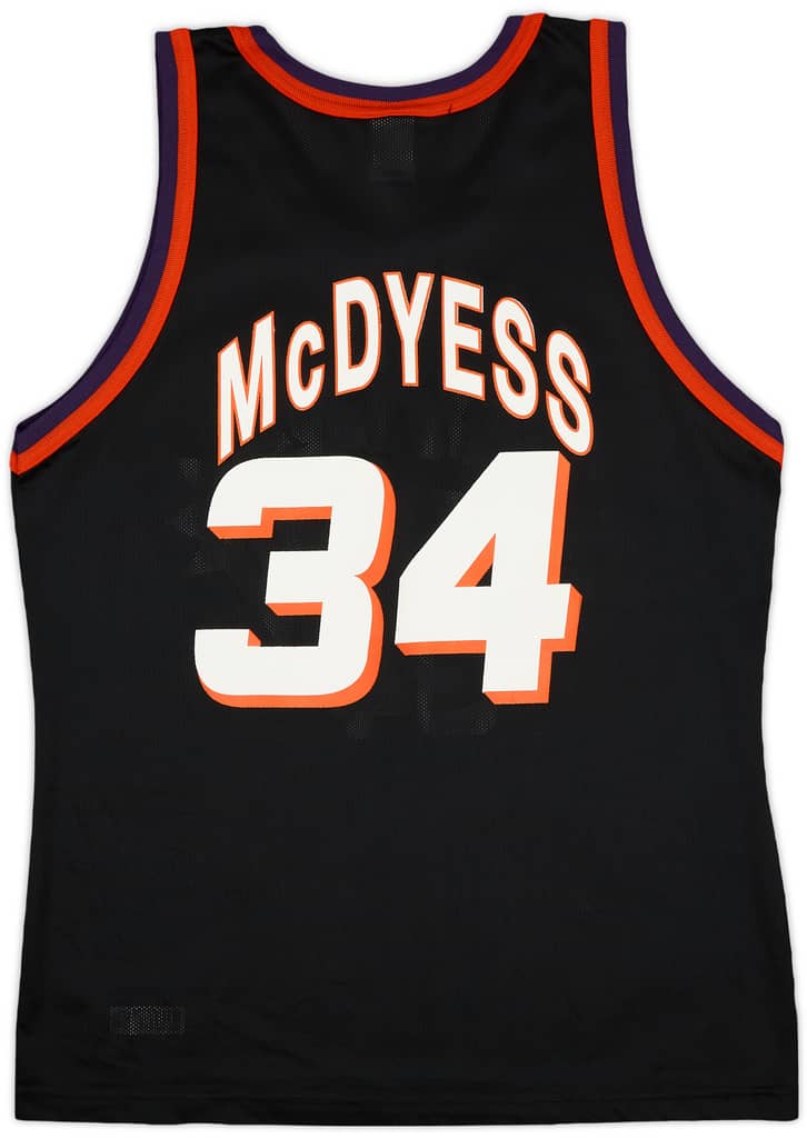 1997-98 Phoenix Suns McDyess #34 Champion Alternate Jersey - 7/10 - (L)