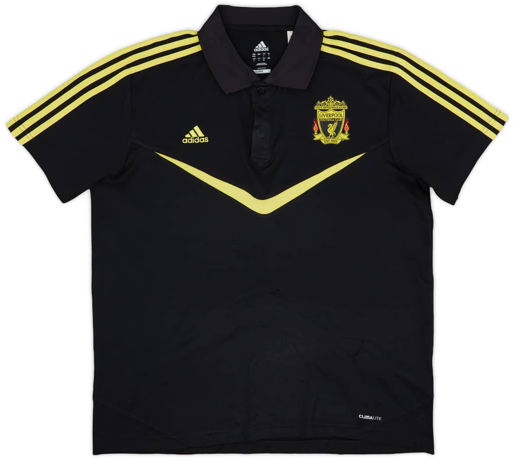 2010-11 Liverpool adidas Polo Shirt - 8/10 - (L)
