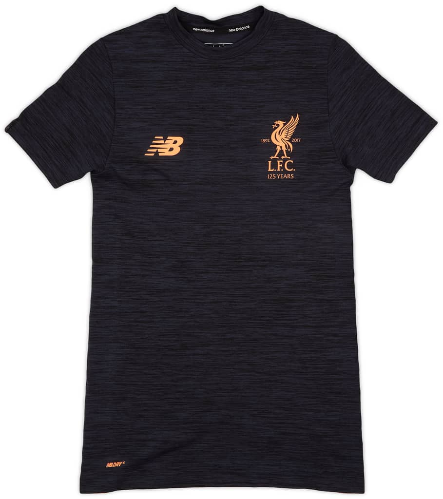 2017-18 Liverpool New Balance Training Shirt - 9/10 - (S)