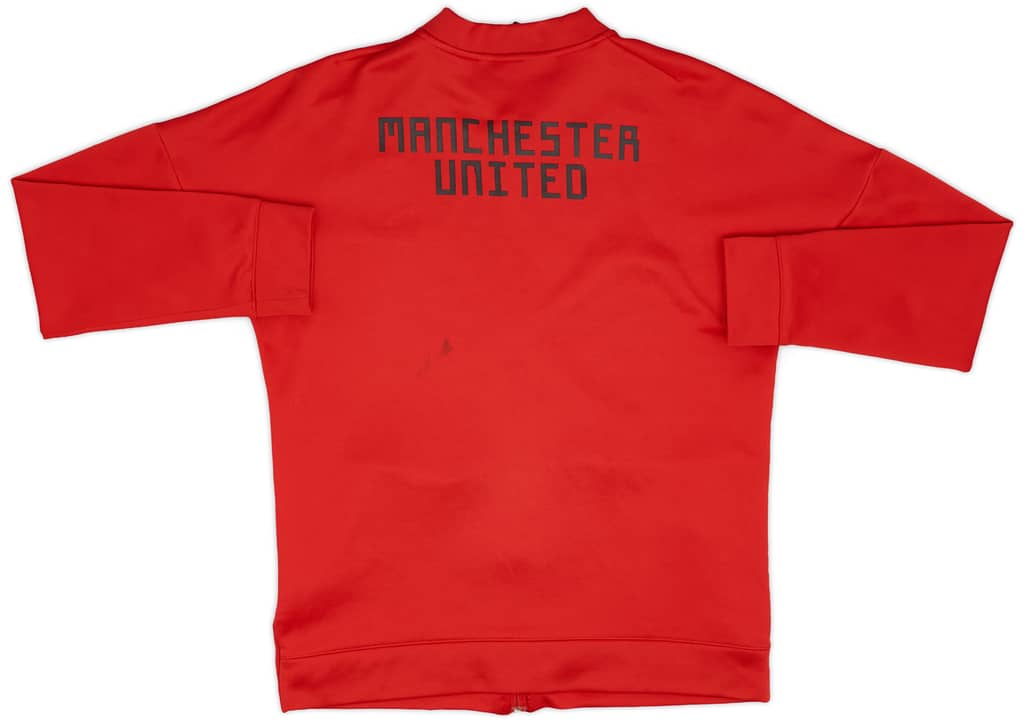 2018-19 Manchester United adidas Track Jacket - 6/10 - (L)