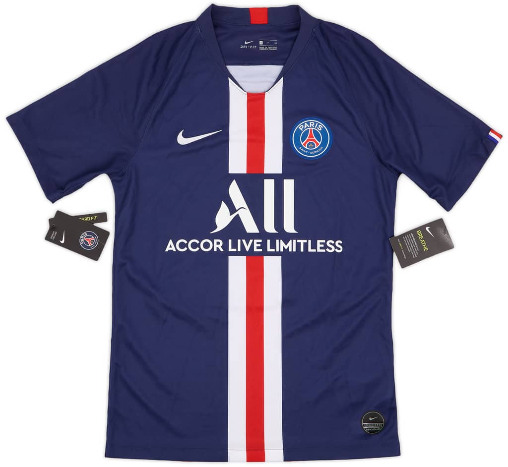 2019-20 Paris Saint-Germain Home Shirt Mbappe #7 (S)