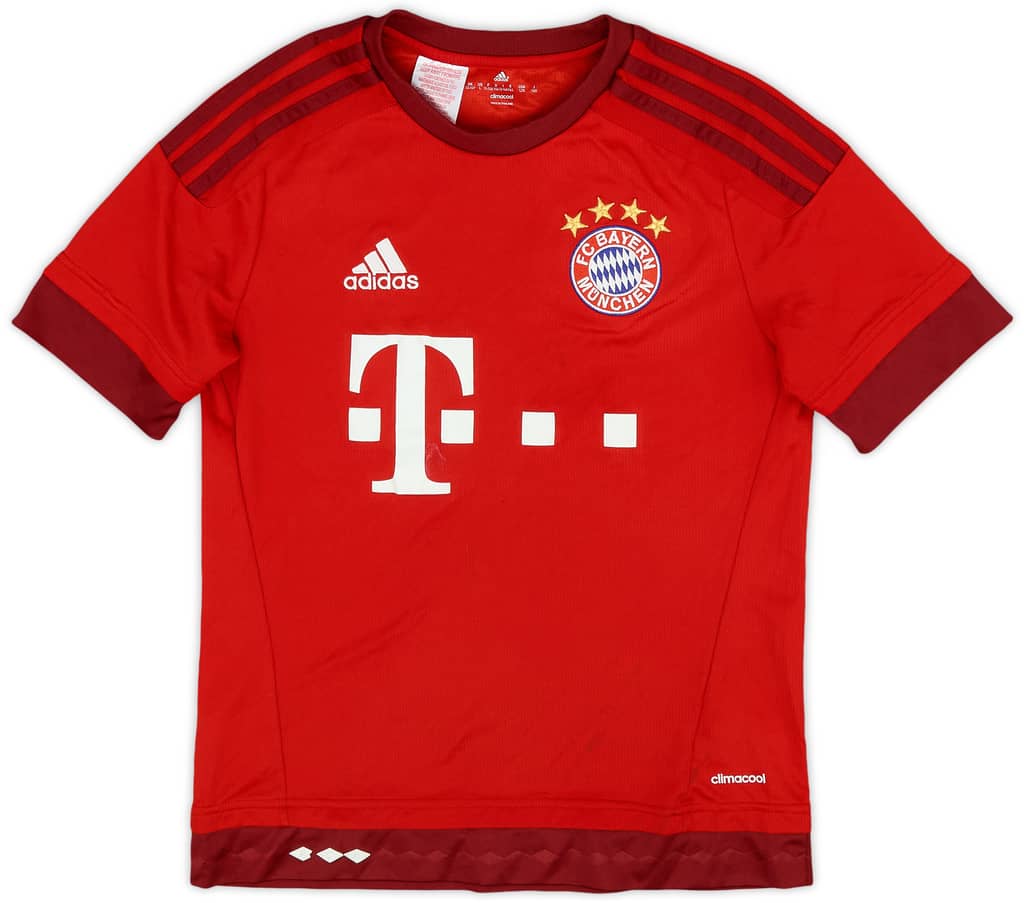 2015-16 Bayern Munich Home Shirt - 8/10 - (L.Boys)