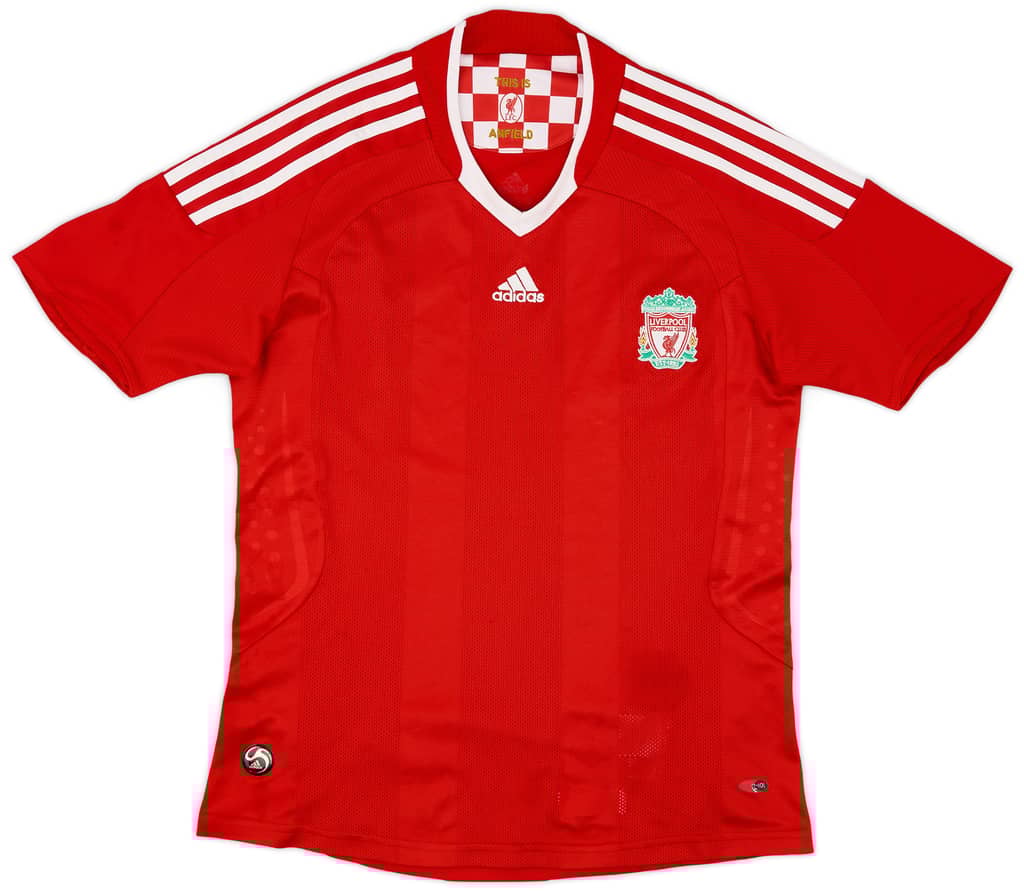 2008-10 Liverpool Home Shirt - 7/10 - (Women's M)