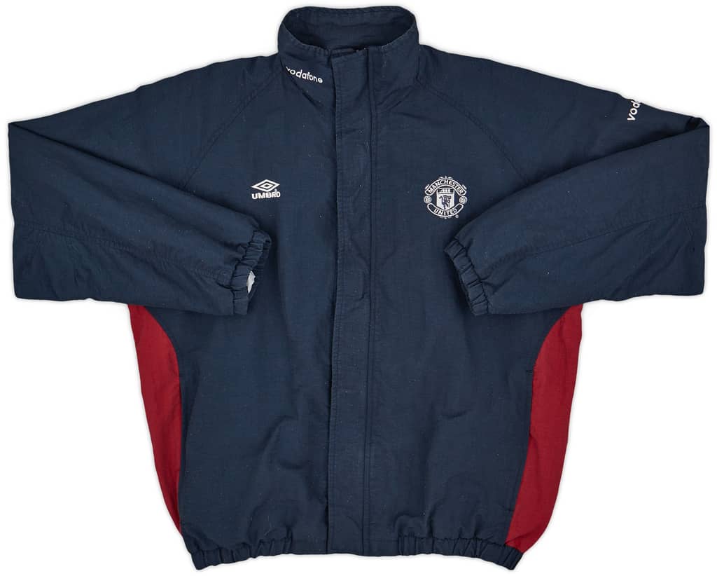 1999-00 Manchester United Umbro Track Jacket - 8/10 - (M)
