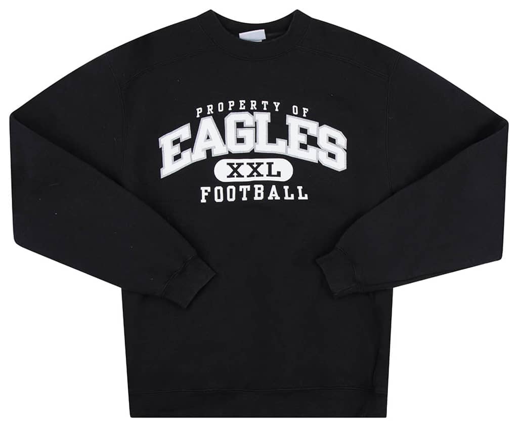 2001 Philadelphia Eagles Reebok Sweat Top S