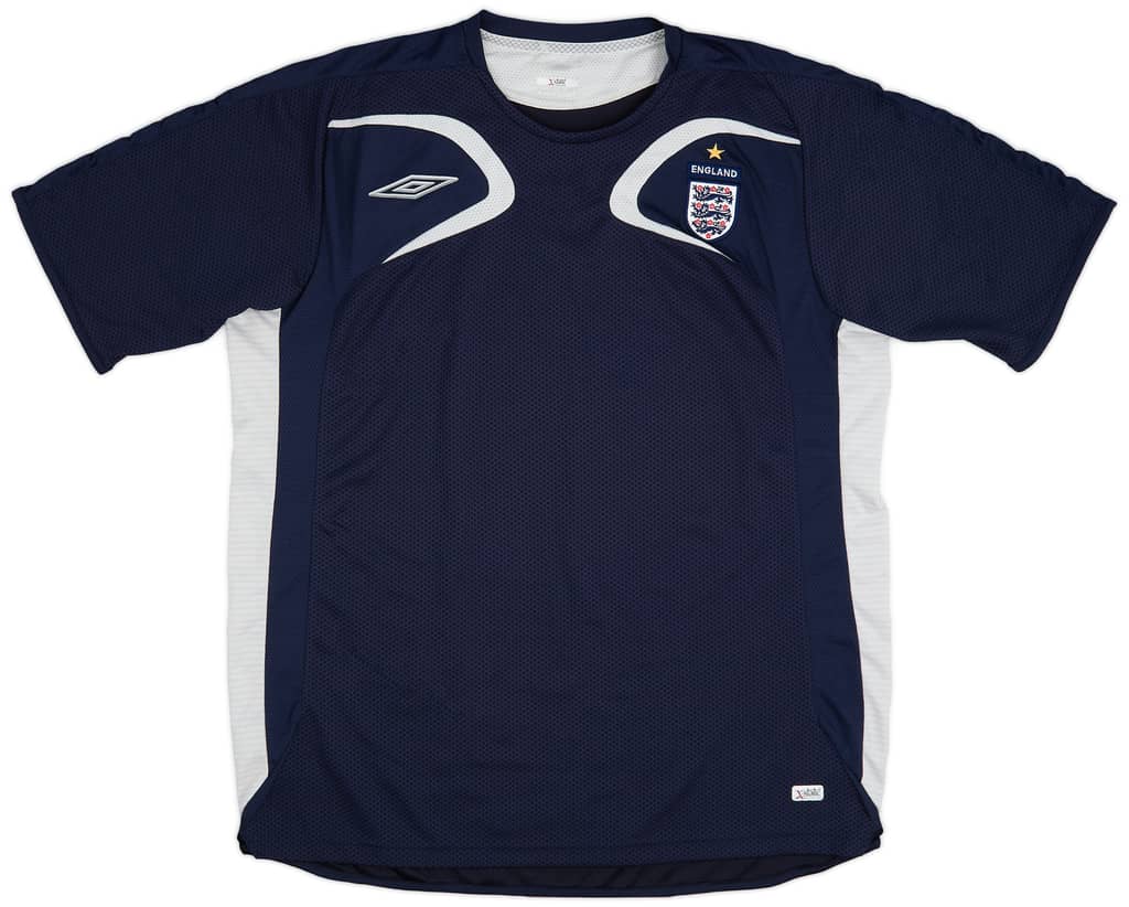 2006-07 England Umbro Training Shirt - 8/10 - (XL)