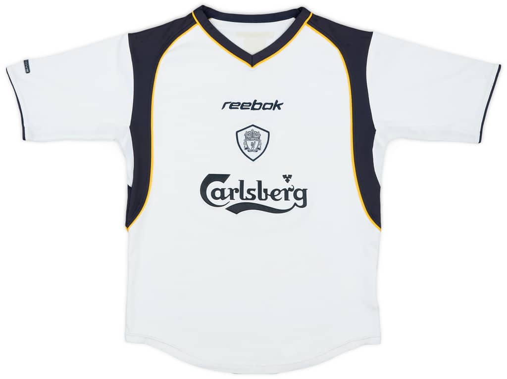 2001-03 Liverpool Away Shirt - 6/10 - (L.Boys)