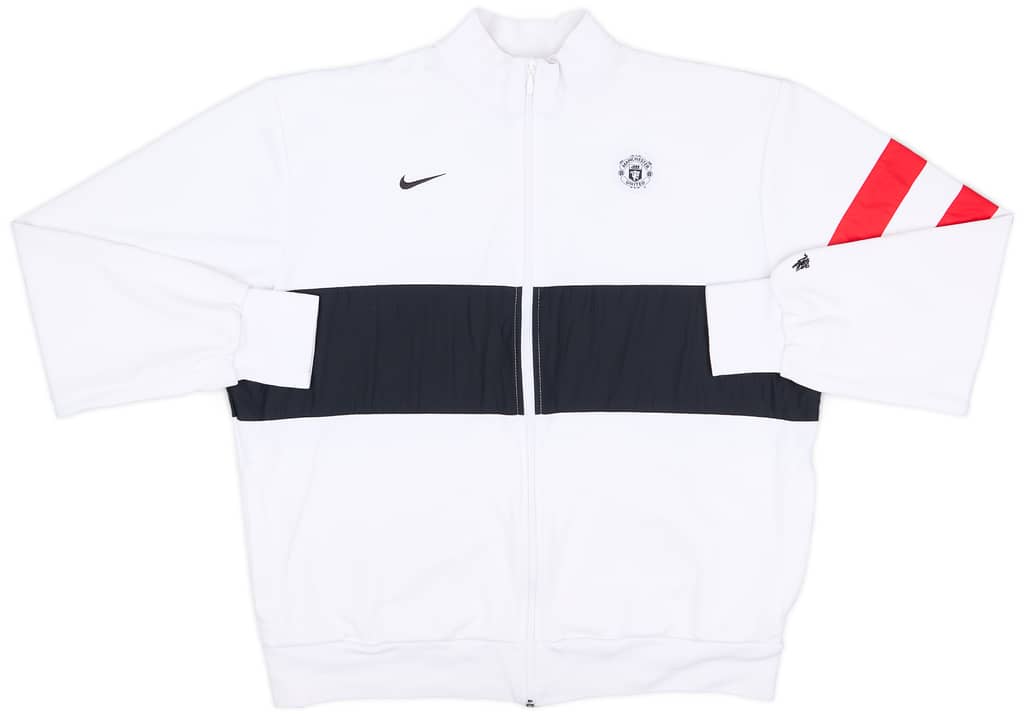 2009-10 Manchester United Nike Track Jacket - 8/10 - (XXL)