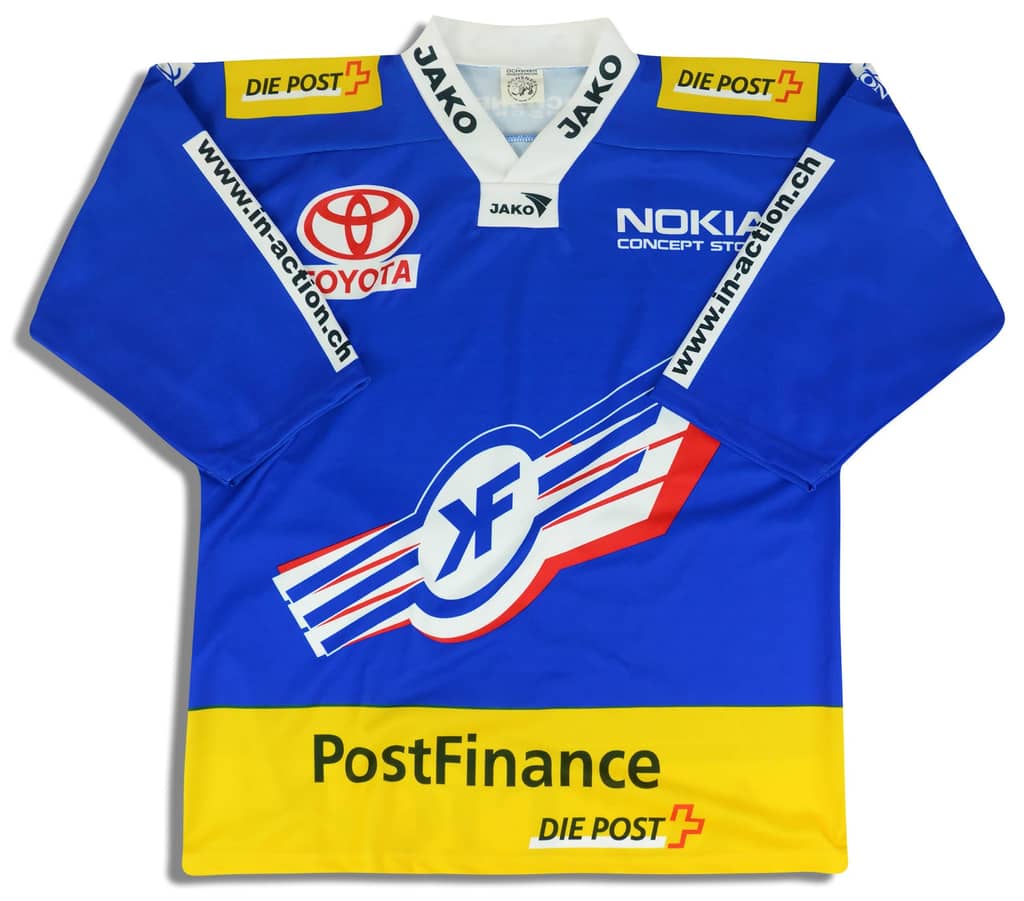 2002-03 Kloten Flyers Ochsner Jersey (Home) M