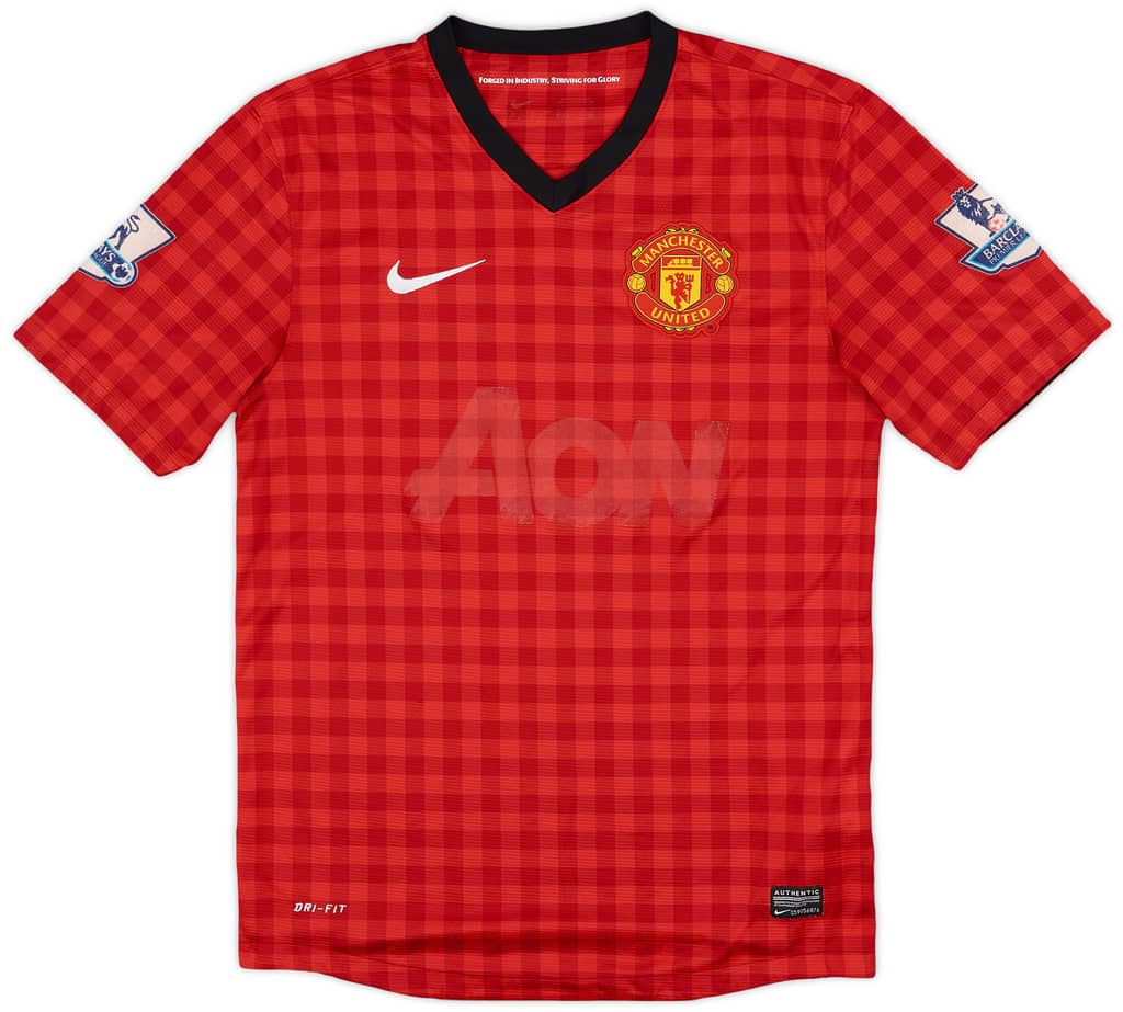 2012-13 Manchester United Home Shirt - 4/10 - (S)