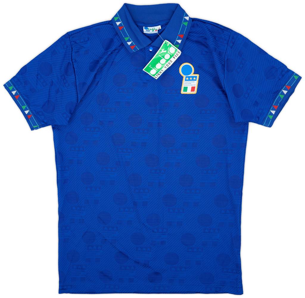 1994 Italy Home Shirt #10 (Baggio) (M)