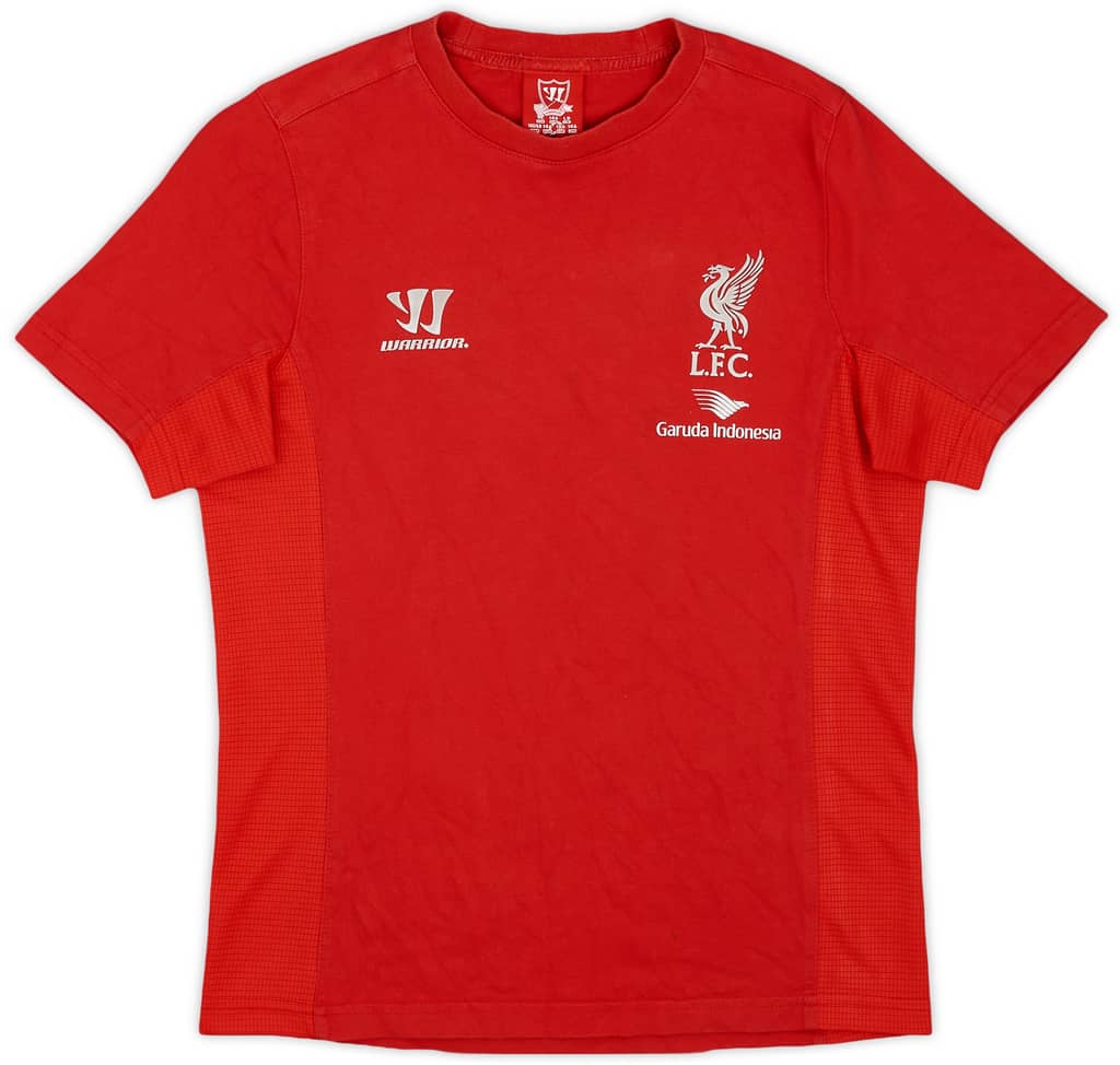 2014-15 Liverpool Warrior Training Shirt - 8/10 - (L.Boys)