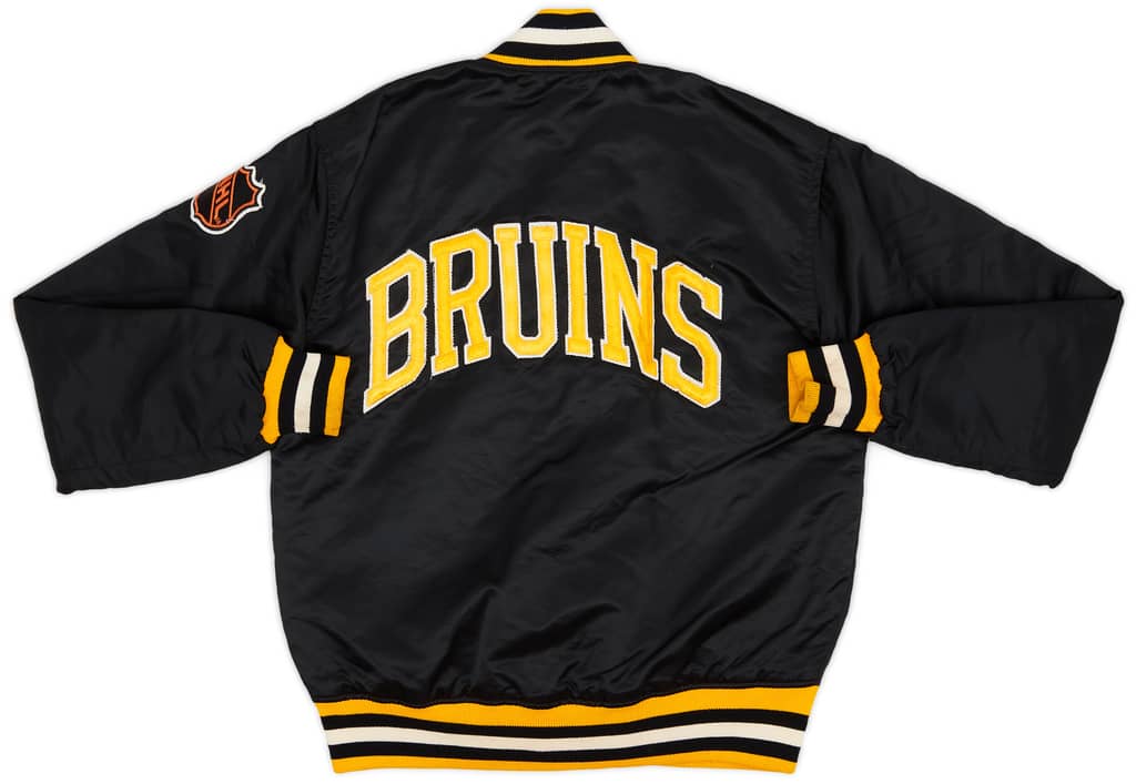 1980s Boston Bruins Starter Satin Varsity Jacket - 6/10 - (S)