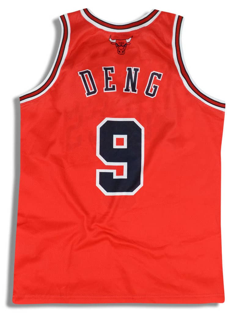 2006-10 Chicago Bulls Deng #9 Champion Jersey (Away) XXL