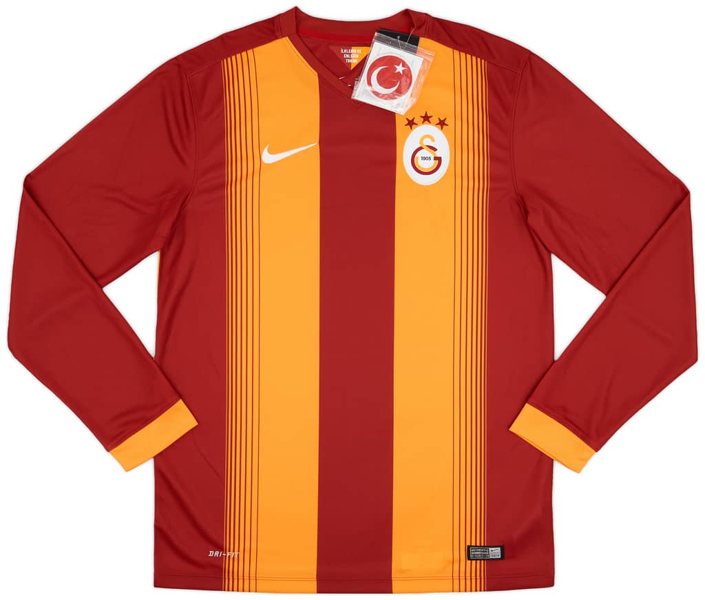 2014-15 Galatasaray Home L/S Shirt (M)