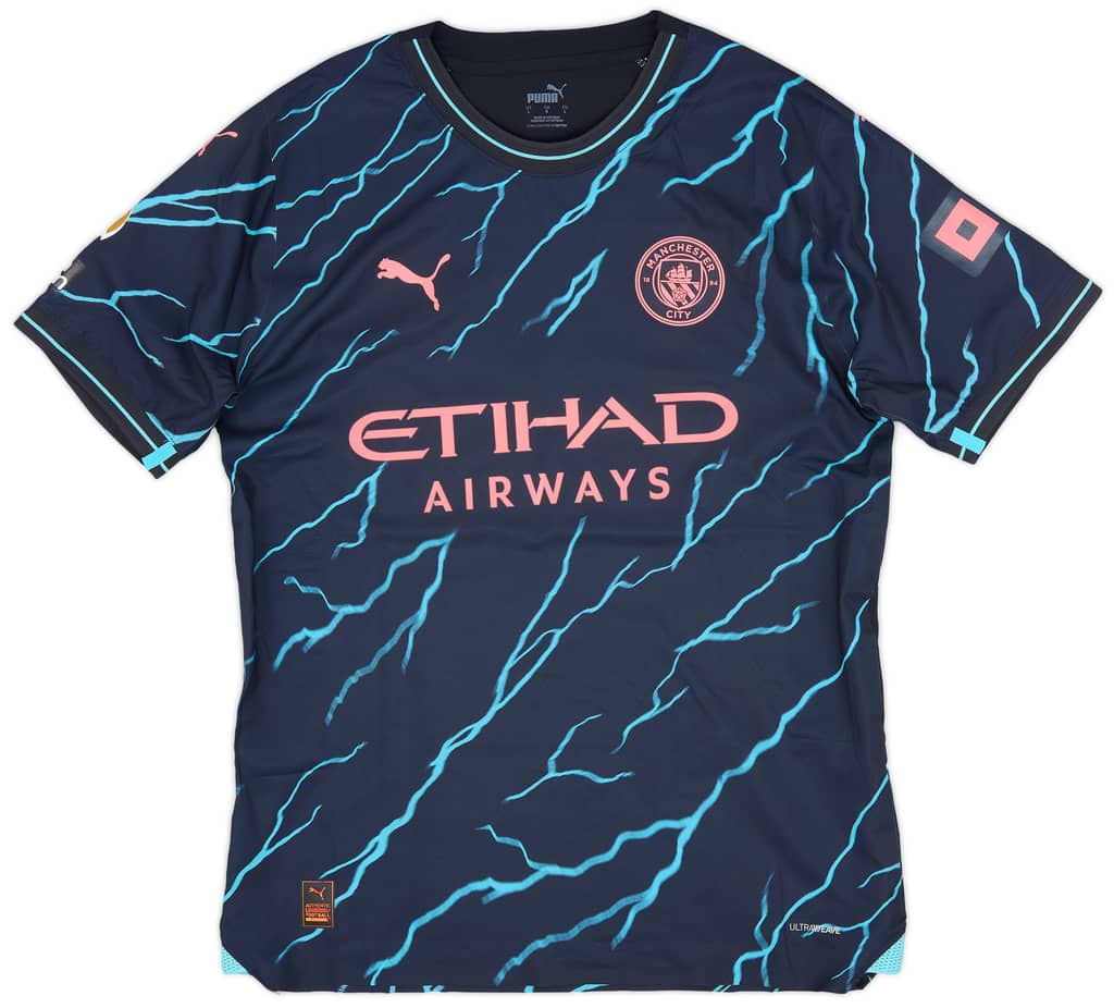 2023-24 Manchester City Match Issue Third Shirt Kovacic #8