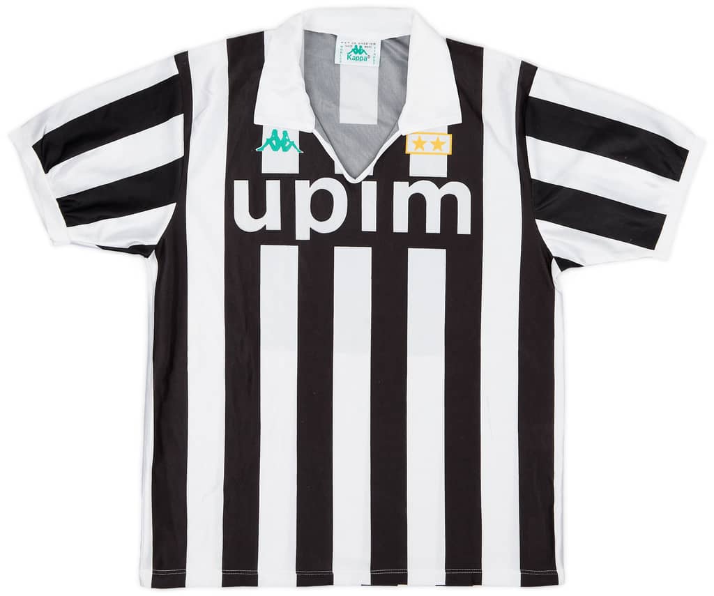 1991-92 Juventus Home Shirt - 9/10 - (M)