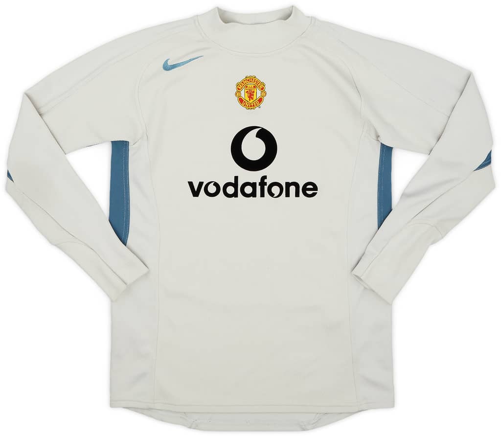 2004-05 Manchester United GK Shirt - 8/10 - (L.Boys)