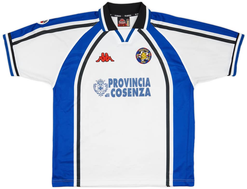 1998-99 Cosenza Match Issue Away Shirt Pisano #23