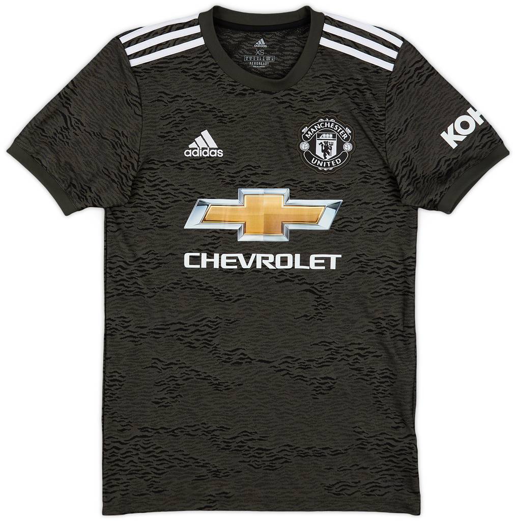 2020-21 Manchester United Away Shirt B.Fernandes #18 - 8/10 - (XS)