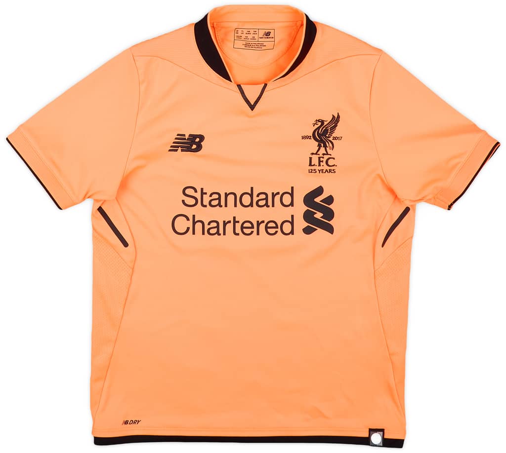 2017-18 Liverpool 125 Years Third Shirt - 8/10 - (L.Boys)