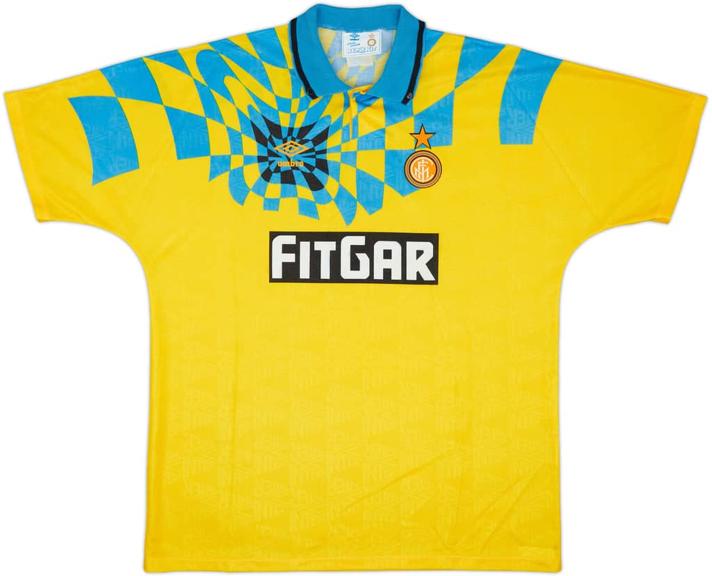 1991-92 Inter Milan Third Shirt - 10/10 - (XL)