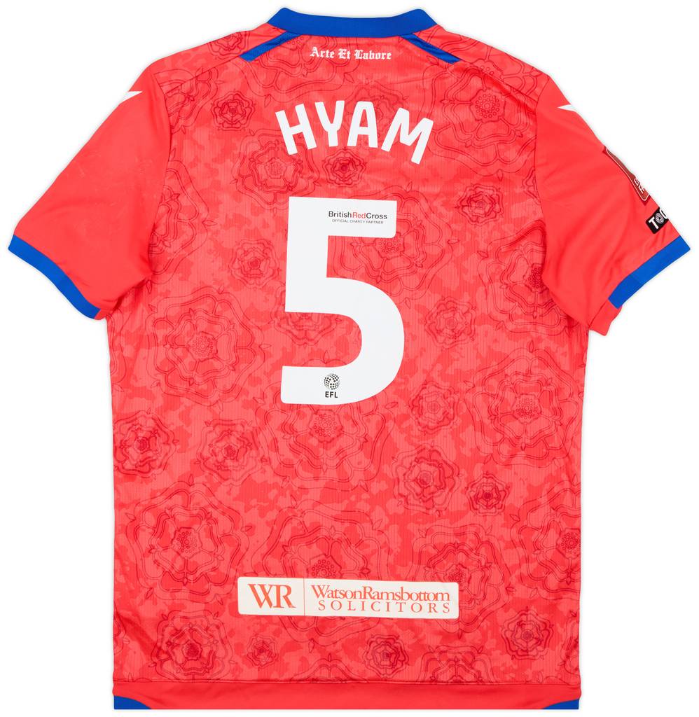 2022-23 Blackburn Match Issue FA Cup Third Shirt Hyam #5