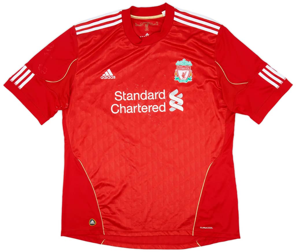 2010-12 Liverpool Home Shirt - 5/10 - (XXL)
