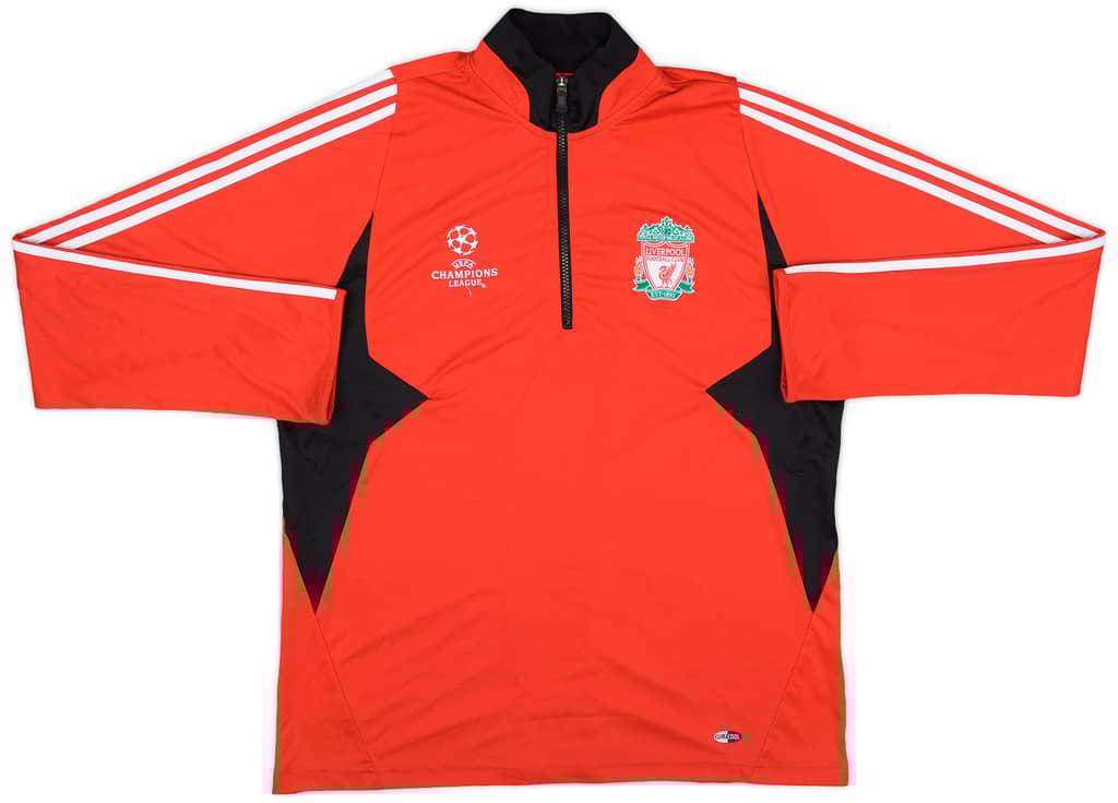 2007-08 Liverpool adidas 1/4 Zip CL Training Top - 6/10 - (M/L)