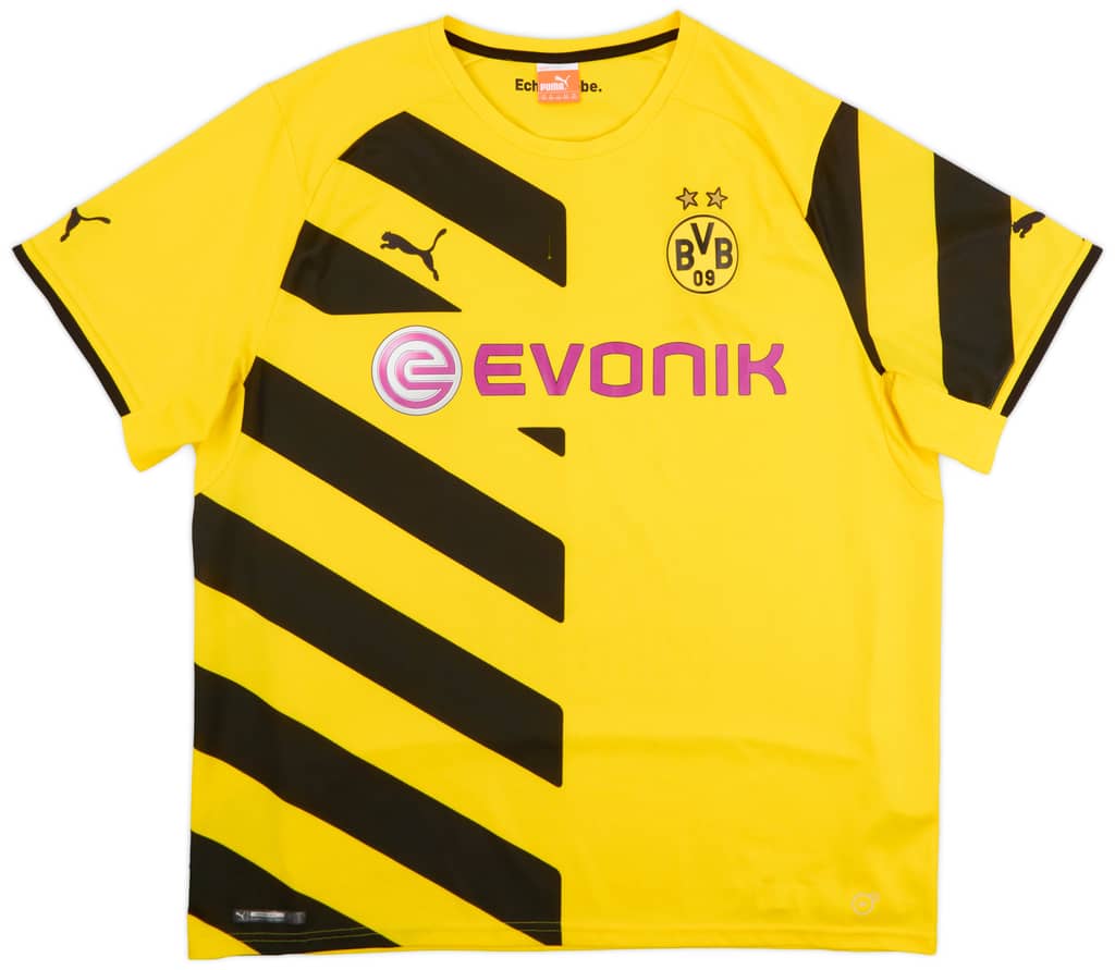 2014-15 Borussia Dortmund Home Shirt - 8/10 - (XXL)