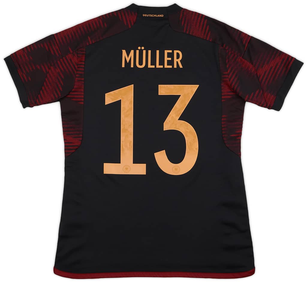 2022-23 Germany Away Shirt Muller #13 - 8/10 - (S)