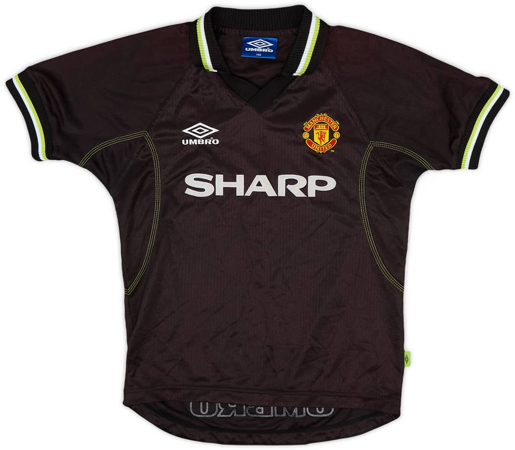 1998-99 Manchester United Third Shirt - 8/10 - (M.Boys)