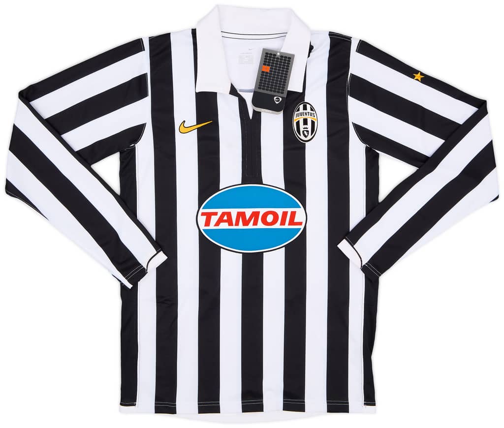 2006-07 Juventus Home L/S Shirt Del Piero #10 (S)