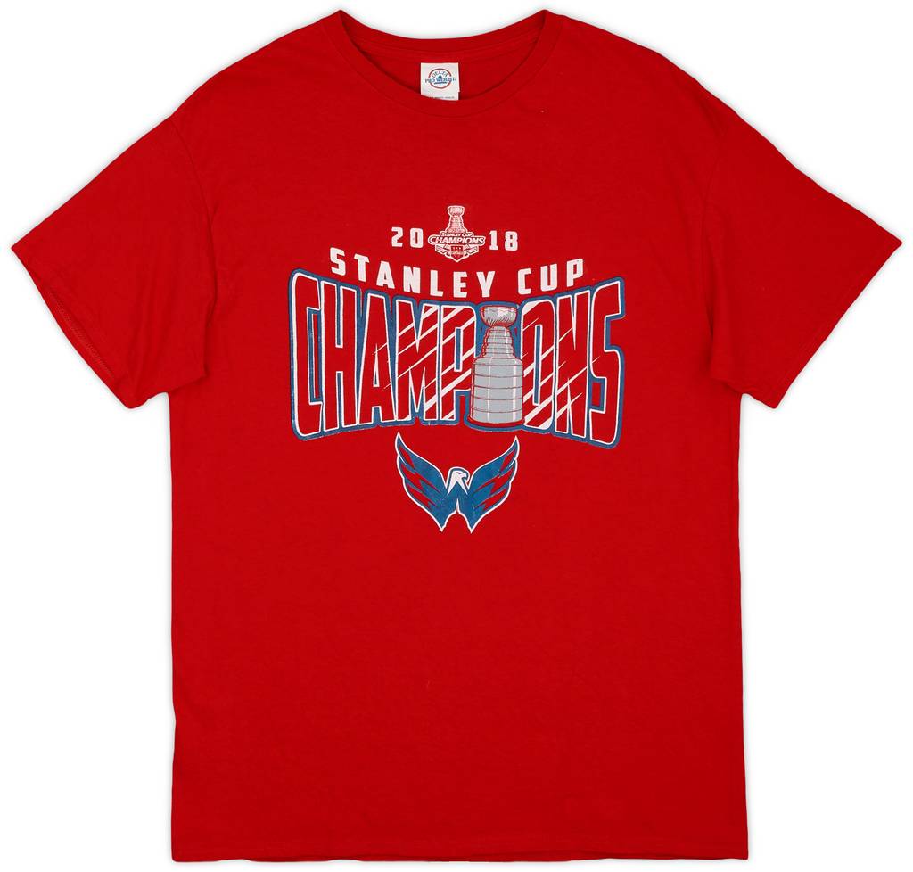 2018 Washington Capitals Stanley Cup Champions Tee - 8/10 - (L)