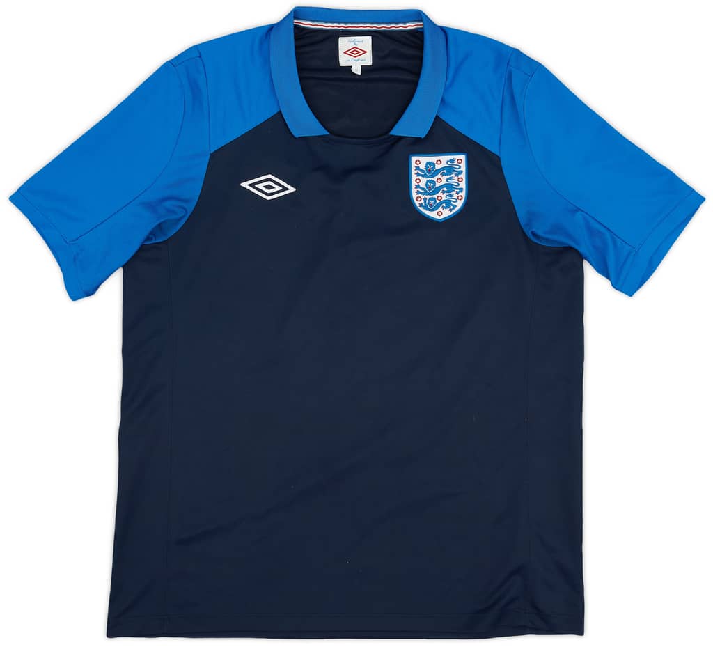 2010-11 England Umbro Training Shirt - 8/10 - (M)