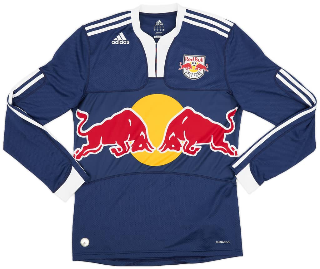 2009-10 Red Bull Salzburg Away L/S Shirt #4 - 8/10 - (M)