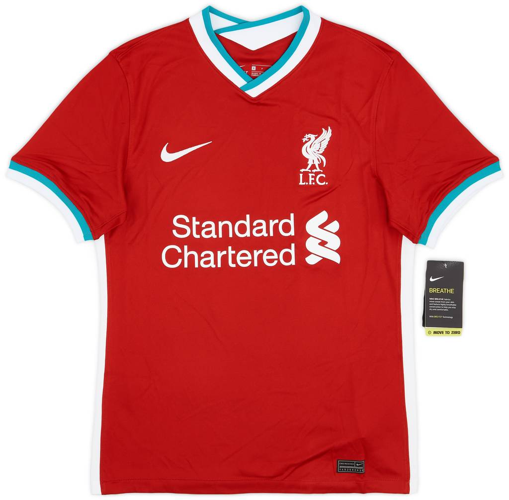 2020-21 Liverpool Home Shirt Virgil #4 (S)