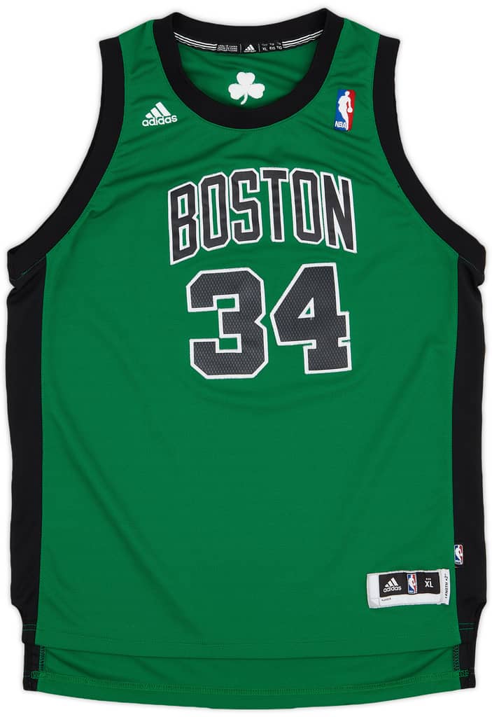 2010-13 Boston Celtics Pierce #34 adidas Swingman Alternate Jersey - 8/10 - (XL.Boys)