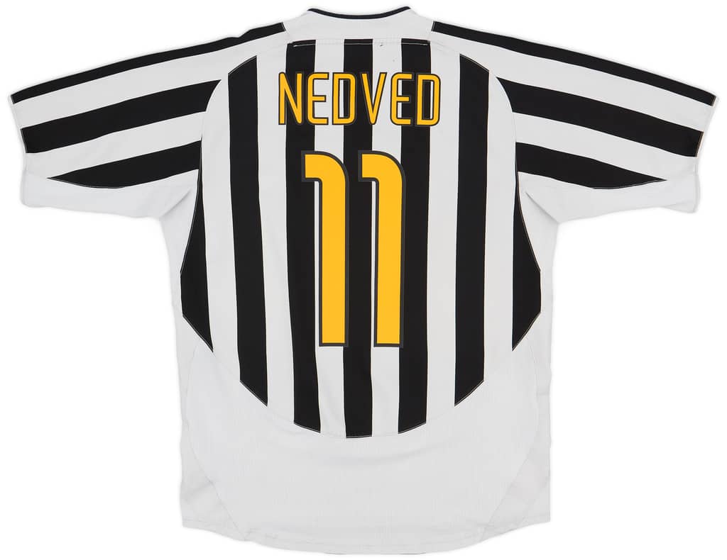 2003-04 Juventus Home Shirt Nedved #11 - 5/10 - (L)