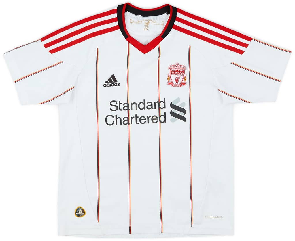 2010-11 Liverpool Away Shirt - 6/10 - (S.Boys)