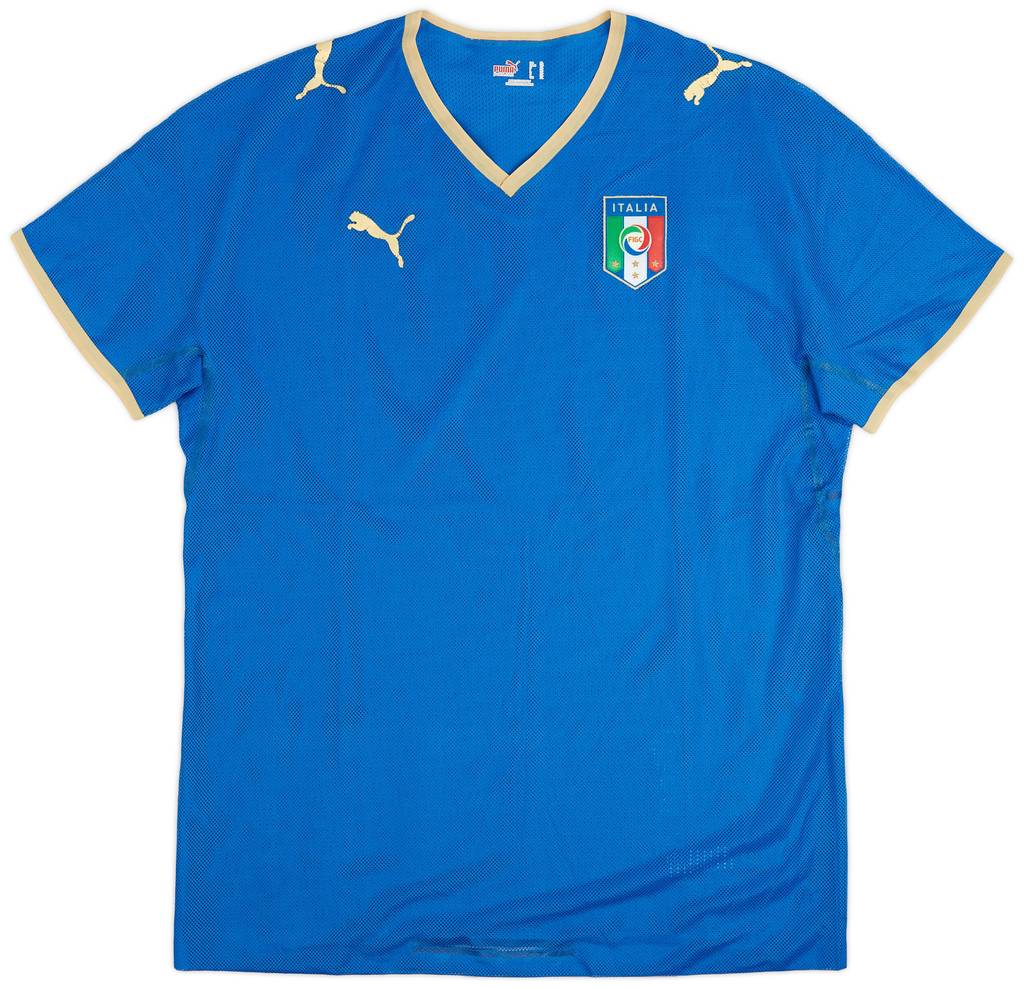 2007-08 Italy Player Issue Home Shirt - 8/10 - (XL)