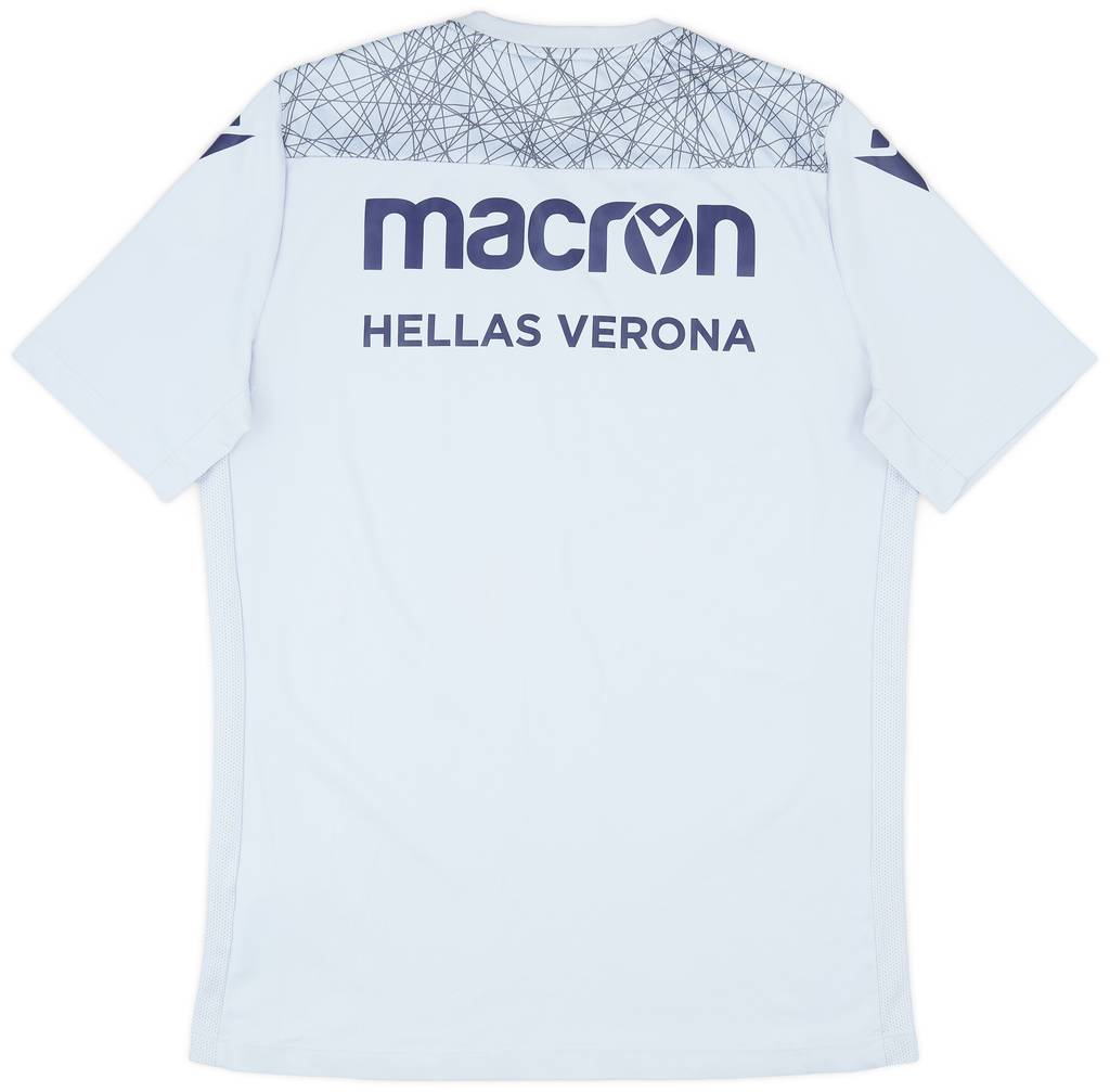 2020-21 Hellas Verona Macron Training Shirt - 8/10 - (XL)